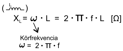 induktiv reaktancia keplete